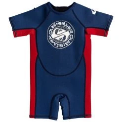 Quiksilver 1.5mm Short Sleeve Back Zip Springsuit - Toddler Boys'