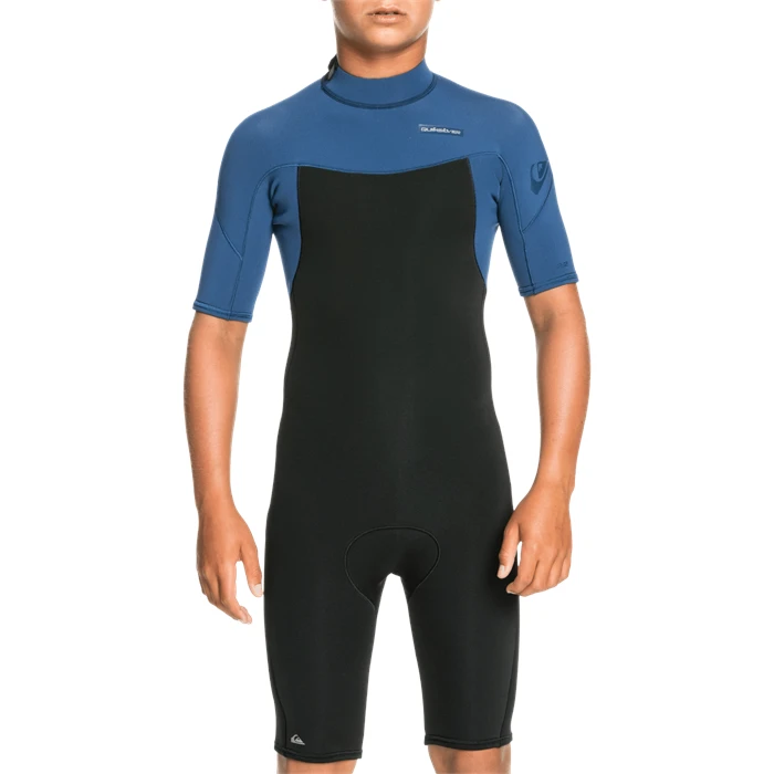 Quiksilver 2/2 Everyday Sessions Short Sleeve Back Zip Springsuit - Big Boys' 3 Quiksilver 2/2 Everyday Sessions Short Sleeve Back Zip Springsuit - Big Boys'