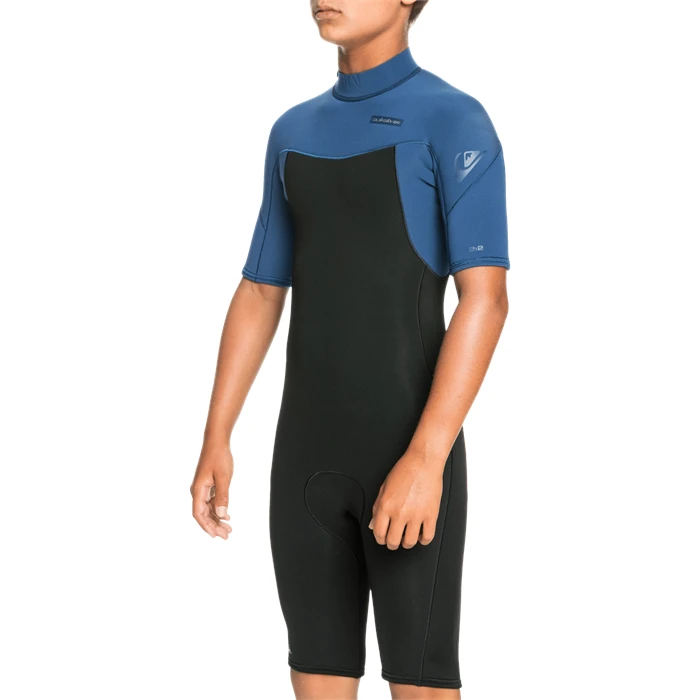 Quiksilver 2/2 Everyday Sessions Short Sleeve Back Zip Springsuit - Big Boys' 5 Quiksilver 2/2 Everyday Sessions Short Sleeve Back Zip Springsuit - Big Boys' - Image 3