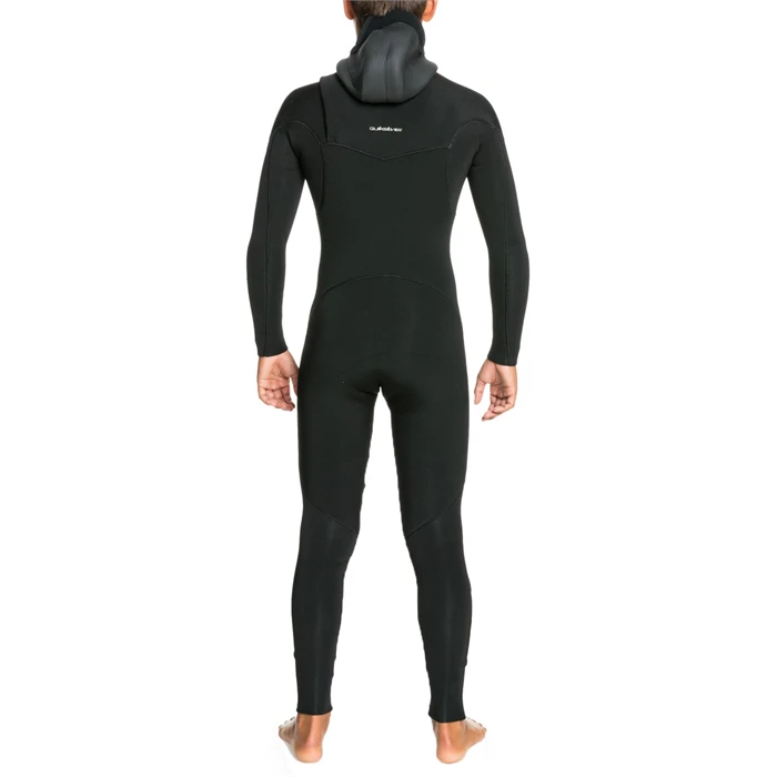 Quiksilver 4/3 Everyday Sessions Chest Zip GBS Hooded Wetsuit - Boys' 5 Quiksilver 4/3 Everyday Sessions Chest Zip GBS Hooded Wetsuit - Boys' - Image 3