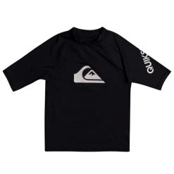 Quiksilver All Time Short-Sleeve Rashguard - Boys'