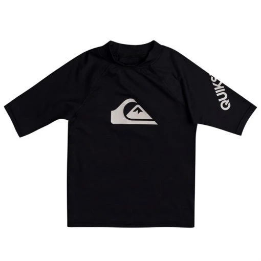 Quiksilver All Time Short-Sleeve Rashguard - Boys' -Lib Tech Sales Shop quiksilver all time short sleeve rashguard boys 0 1