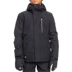 Quiksilver Mission Solid Jacket - Boys' 14 Quiksilver Mission Solid Jacket - Boys' -Lib Tech Sales Shop quiksilver mission solid jacket boys 3
