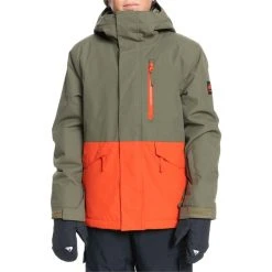 Quiksilver Mission Solid Jacket - Boys' 11 Quiksilver Mission Solid Jacket - Boys' -Lib Tech Sales Shop quiksilver mission solid jacket boys 4 1